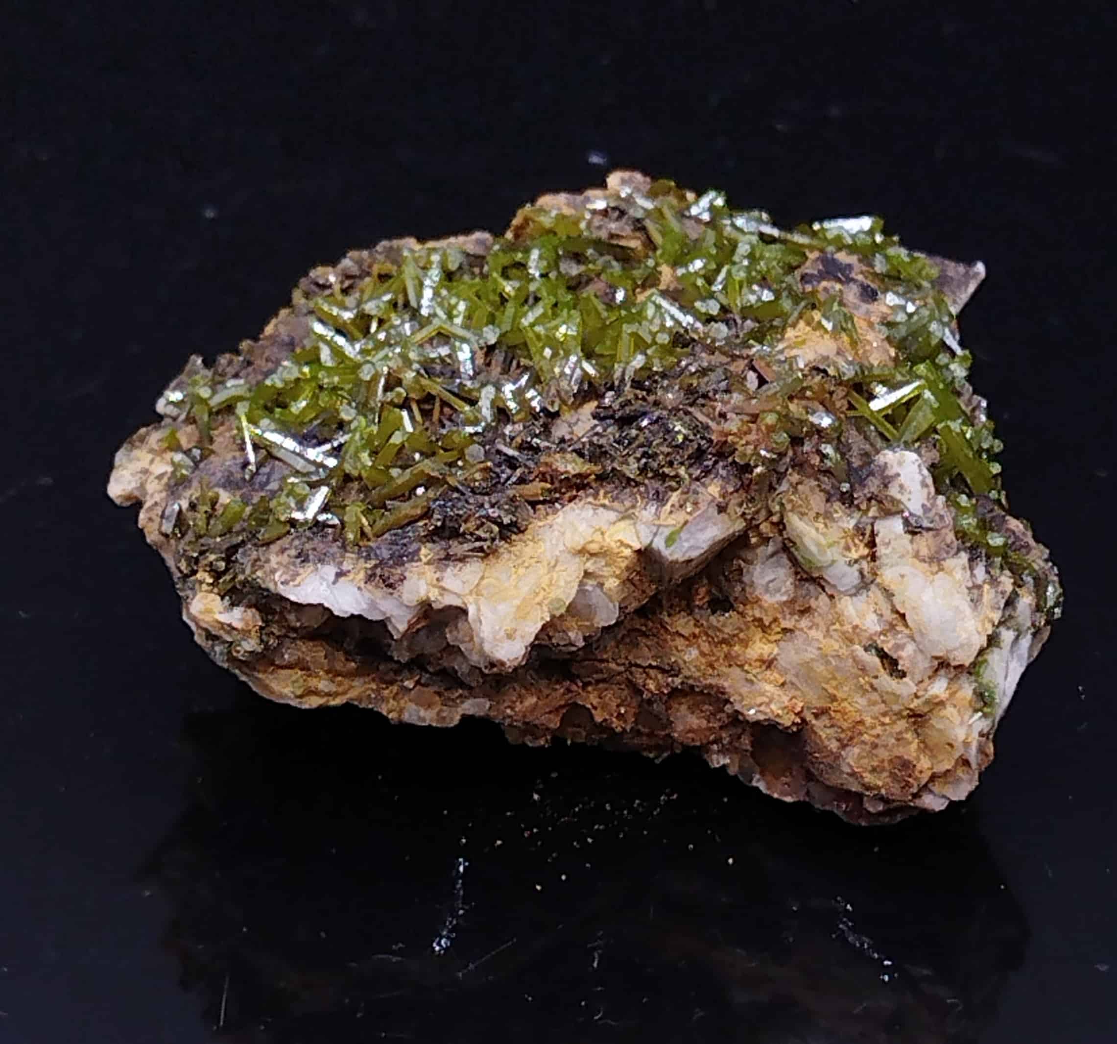 Pyromorphite, Chaillac, Indre.
