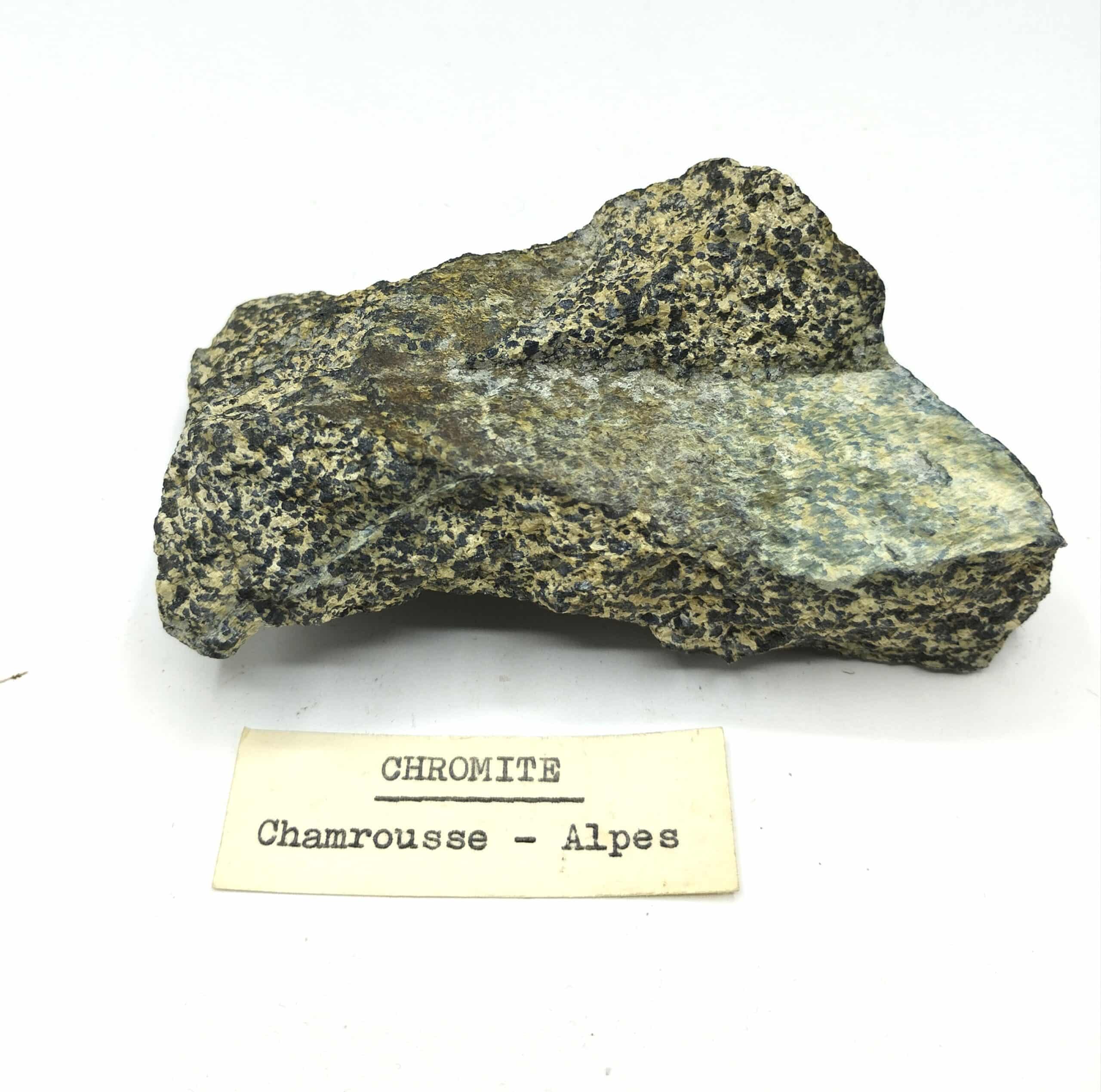 Chromite, Chamrousse, Isère.