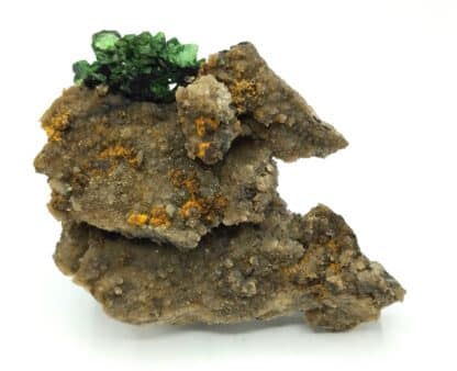 Torbernite, Margabal, Entraygues-sur-Truyère, Aveyron.