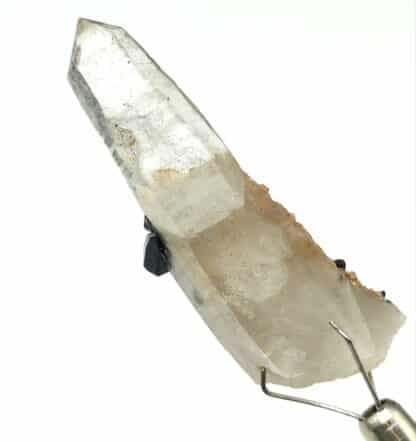 Cassitérite sur Quartz, Schlaggenwald, République Tchèque.