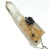 Cassitérite sur Quartz, Schlaggenwald, République Tchèque.