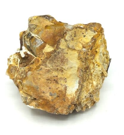 Scorodite sur Quartz, Mine de Puy-les-Vignes, Haute-Vienne, Limousin.