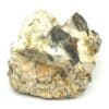 Grenat sur Quartz, Pont de la Gartempe, Bessines-sur-Gartempe, Haute-Vienne.