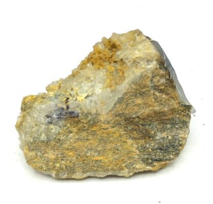 Fluorine et Quartz, Les Pointis, Ambazac, Haute-Vienne, Limousin.