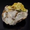 Pyromorphite sur Baryte, La Chanjourde, Ussel, Corrèze.