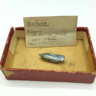 Disthène (Kyanite), La Tour-en-Jarez, Saint-Etienne, Loire.