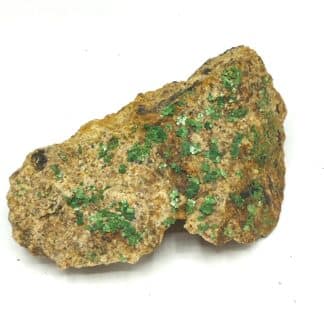 Torbernite, Puy de l’Age, Bellezane, Haute-Vienne, Limousin.