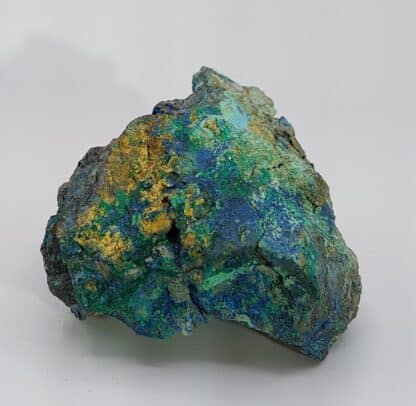 Linarite, Plumbojarosite, mine de Valcroze, Alzon, Gard.