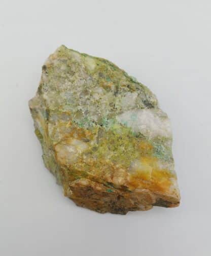Bayldonite, Conichalcite et Olivenite, Cap Garonne, Var.