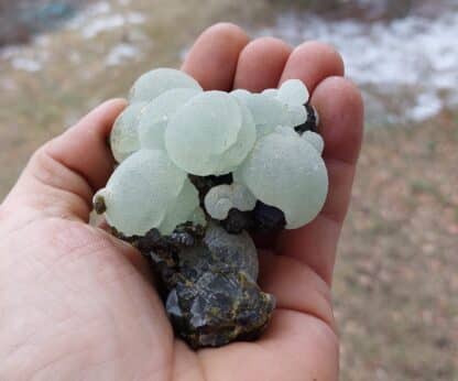 Prehnite et Epidote, Kayes, Mali.