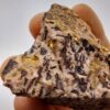 Kasolite et Uranotile, Wolsendorf, Rhénanie-Palatinat, Allemagne.