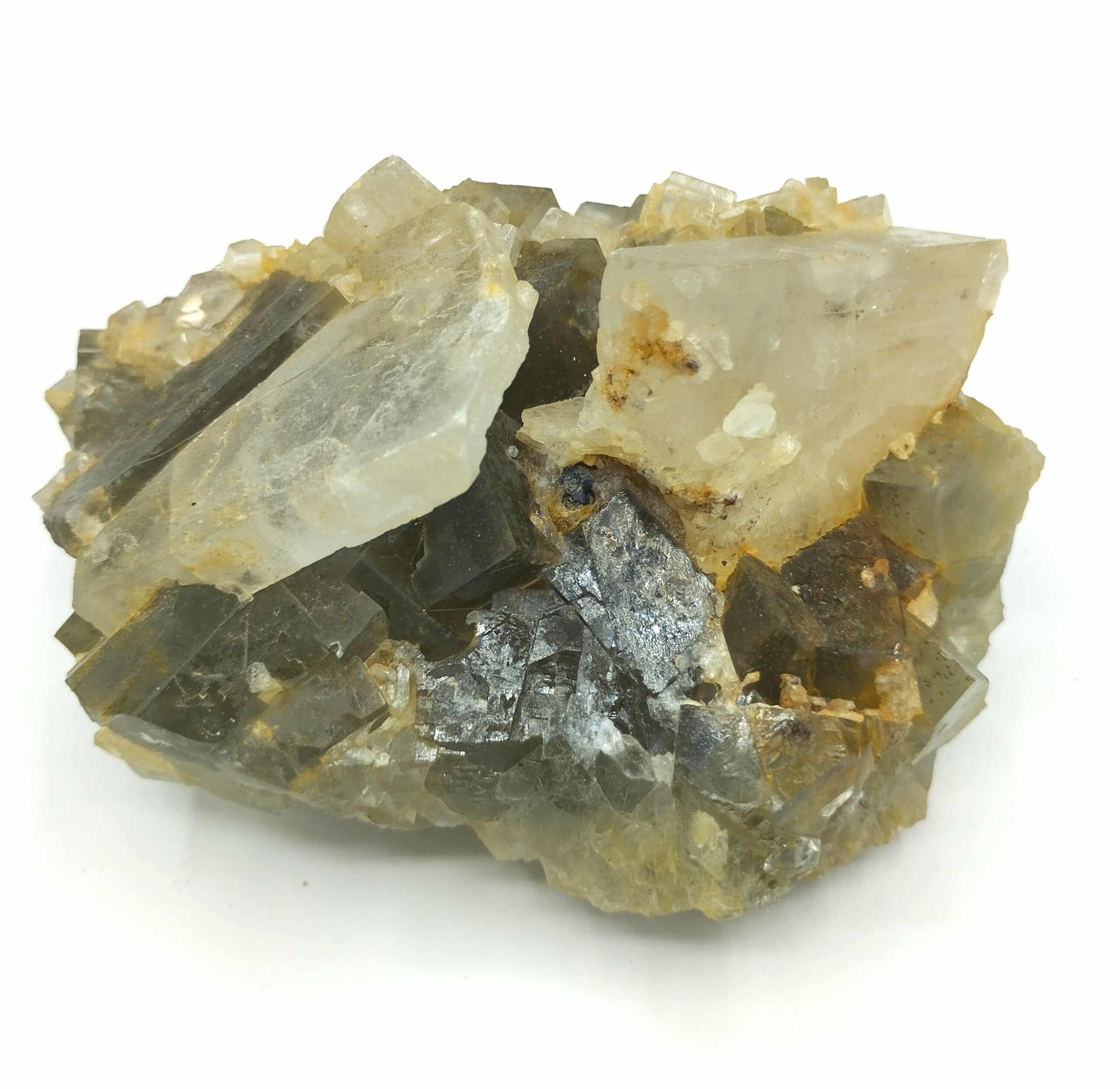 Fluorine (Fluorite) et Barytine (Baryte), Mine de l’Avellan, Var.