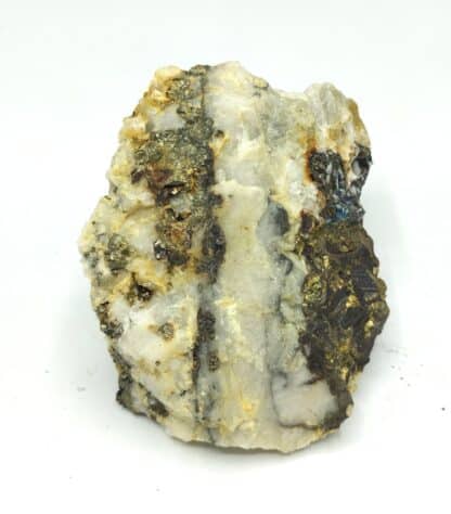 Chalcopyrite, Pyrite, Galène, Montées Pélissier, Les Houches, Haute-Savoie.