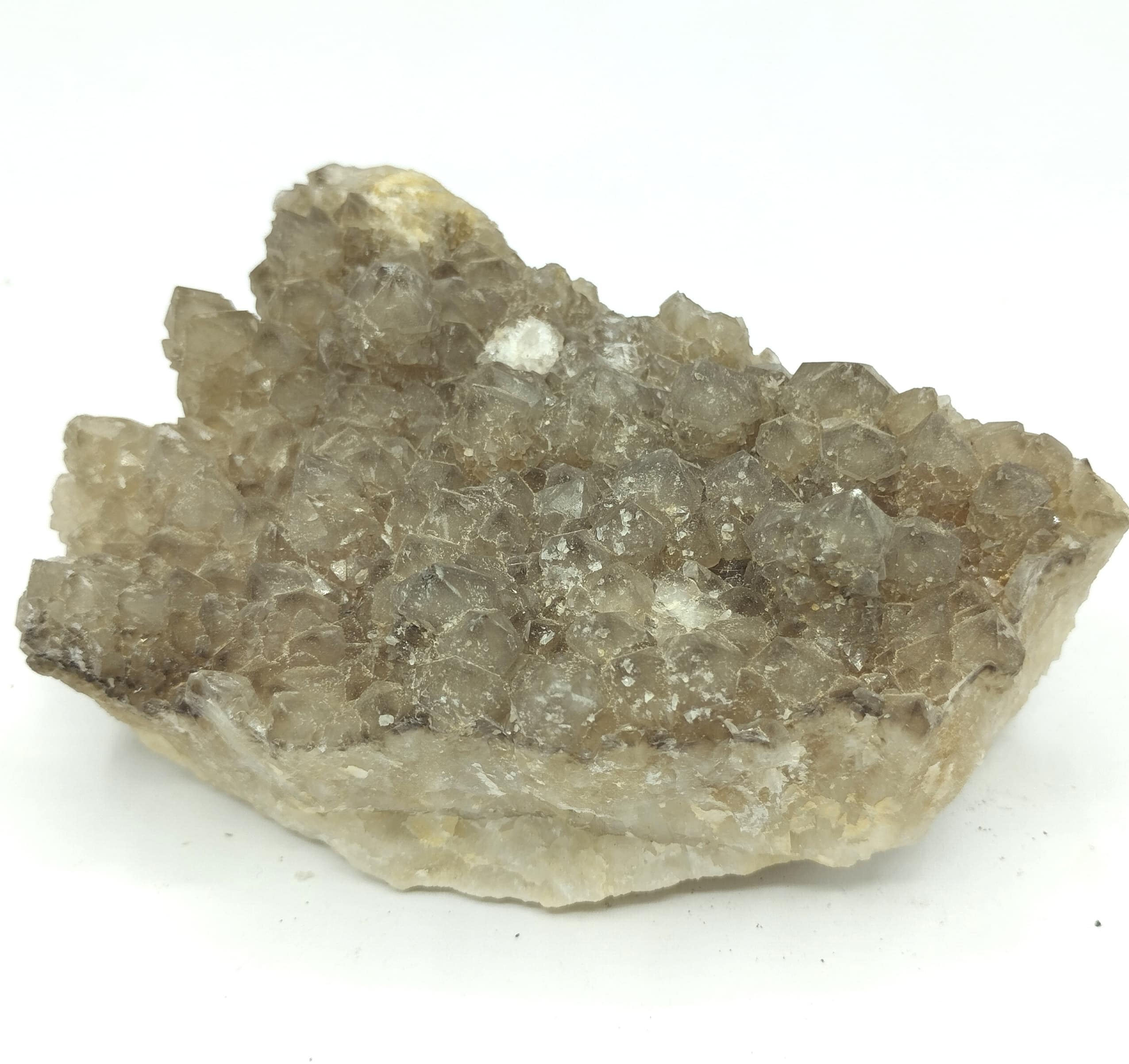 Quartz fumé, Carrière de Ploemeur, Morbihan, Bretagne.