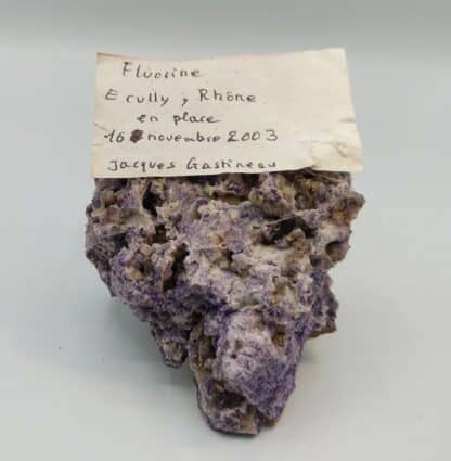 Fluorite, Ecully, Rhône.