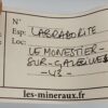 Labradorite, Le Monastier sur Gazeilles, Haute-Loire.