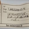 Labradorite, Le Monastier sur Gazeilles, Haute-Loire.