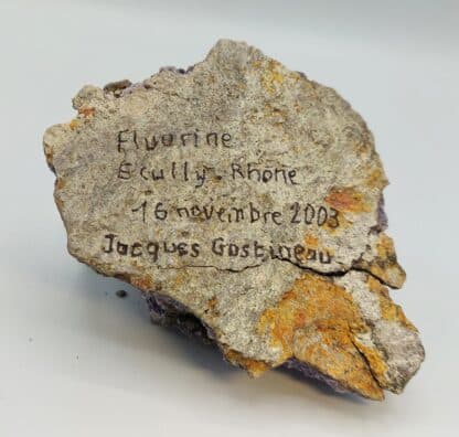 Fluorite, Ecully, Rhône.