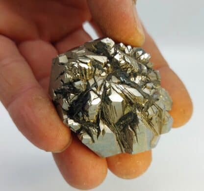 Pyrite et Hématite, Île d’Elbe, Italie.