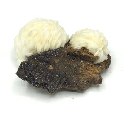 Baryte (Barytine) et Sphalérite, Saint Laurent le Minier, Gard.