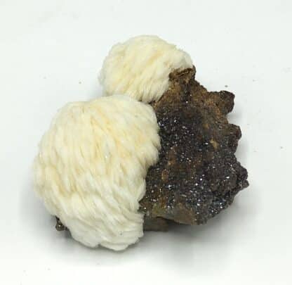 Baryte (Barytine) et Sphalérite, Saint Laurent le Minier, Gard.