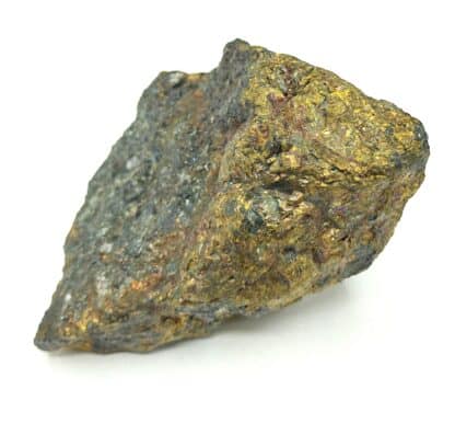 Chalcopyrite, Bornite et Horblende, Mine Silberberg, Bavière, Allemagne.