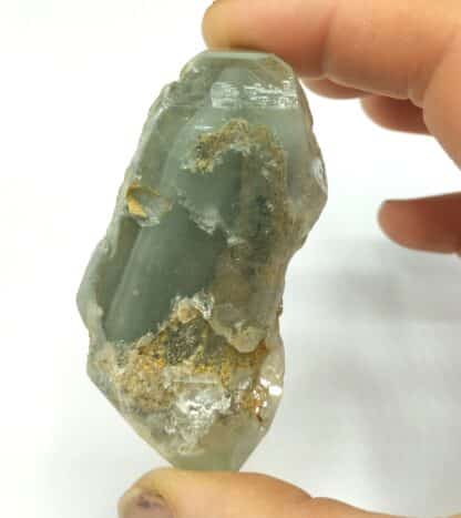 Quartz vert, Anabalava, Madagascar.