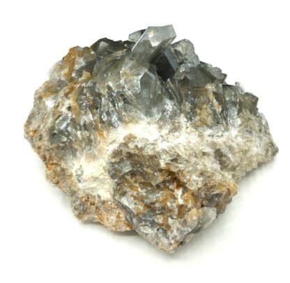 Baryte inclusions de Pyrite, Lompret, Chimay, Belgique.