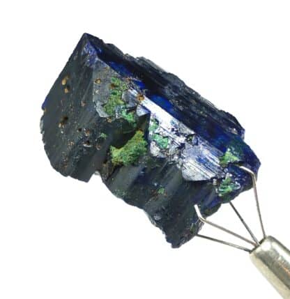 Azurite et Malachite, Puits XII, Touissit, Maroc.