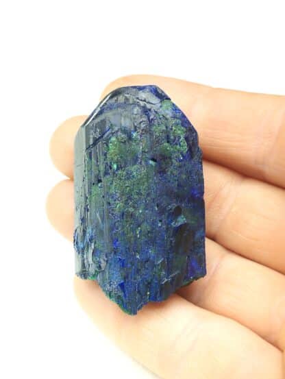 Azurite et Malachite, Puits XII, Touissit, Maroc.