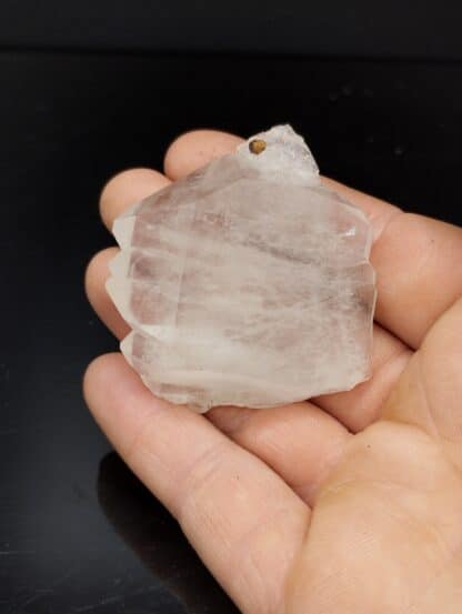 Quartz à âme, Tunnel d’Orelle, Maurienne, Savoie. – Image 2