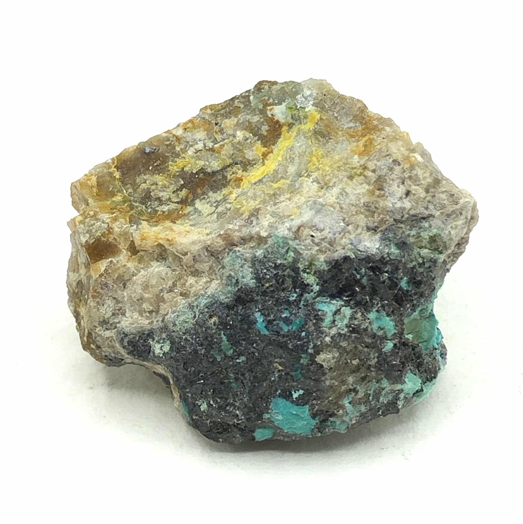 Chrysocolle et « Plomb noir », Les Molérats, Saône-et-Loire.