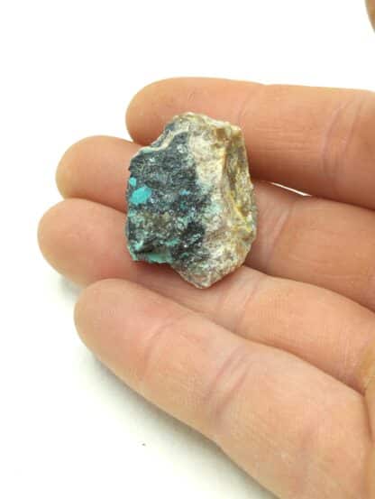 Chrysocolle et « Plomb noir », Les Molérats, Saône-et-Loire.