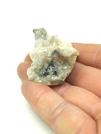 Brannérite et Calcite, Villette, Aime, Savoie.