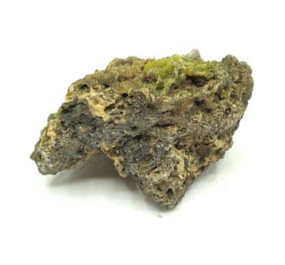 Pyromorphite, Mine de Chanrion, Poule-les-Echarmeaux, Rhône.