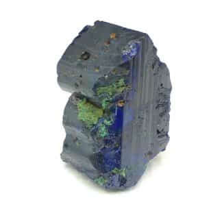 Azurite et Malachite, Puits XII, Touissit, Maroc.