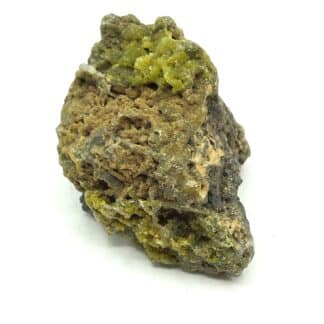 Pyromorphite, Mine de Chanrion, Poule-les-Echarmeaux, Rhône.