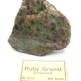 Grenat Rubis, Alte Grube, Suisse (?).