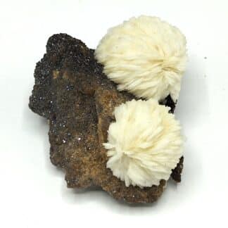 Baryte (Barytine) et Sphalérite, Saint Laurent le Minier, Gard.