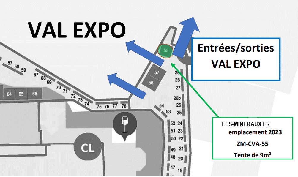 les-mineraux.fr à Sainte-Marie-aux-Mines 2024 (smam 2024) / sarl Les Minéraux.