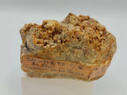 Cassitérite et Quartz, Sommet de la Bosse, Allier.