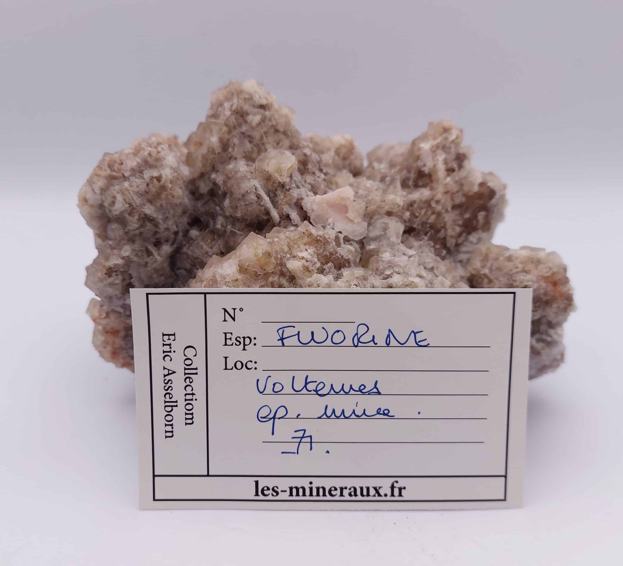 Fluorite, Voltennes, Saône-et-Loire.