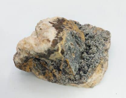 Goethite et Calcédoine, Filon de Voltennes, La Petite Verrière, Saône-et-Loire.