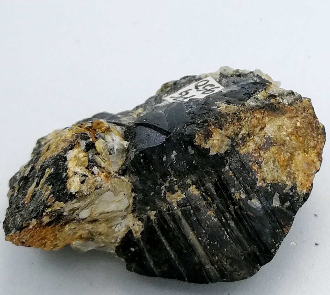 Cassitérite, Mine Penouta, Orense, Galicie, Espagne.