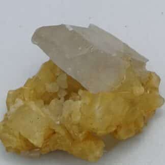 Baryte, dolomite, galerie Fontfaiche, Saint Pierre de Mésage, Isère.