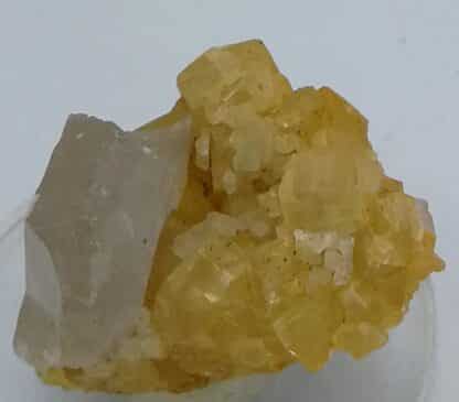 Baryte, dolomite, galerie Fontfaiche, Saint Pierre de Mésage, Isère.