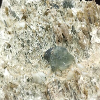 Prehnite, Adulaire et Épidote, Combe de la Selle, Oisans, Isère.