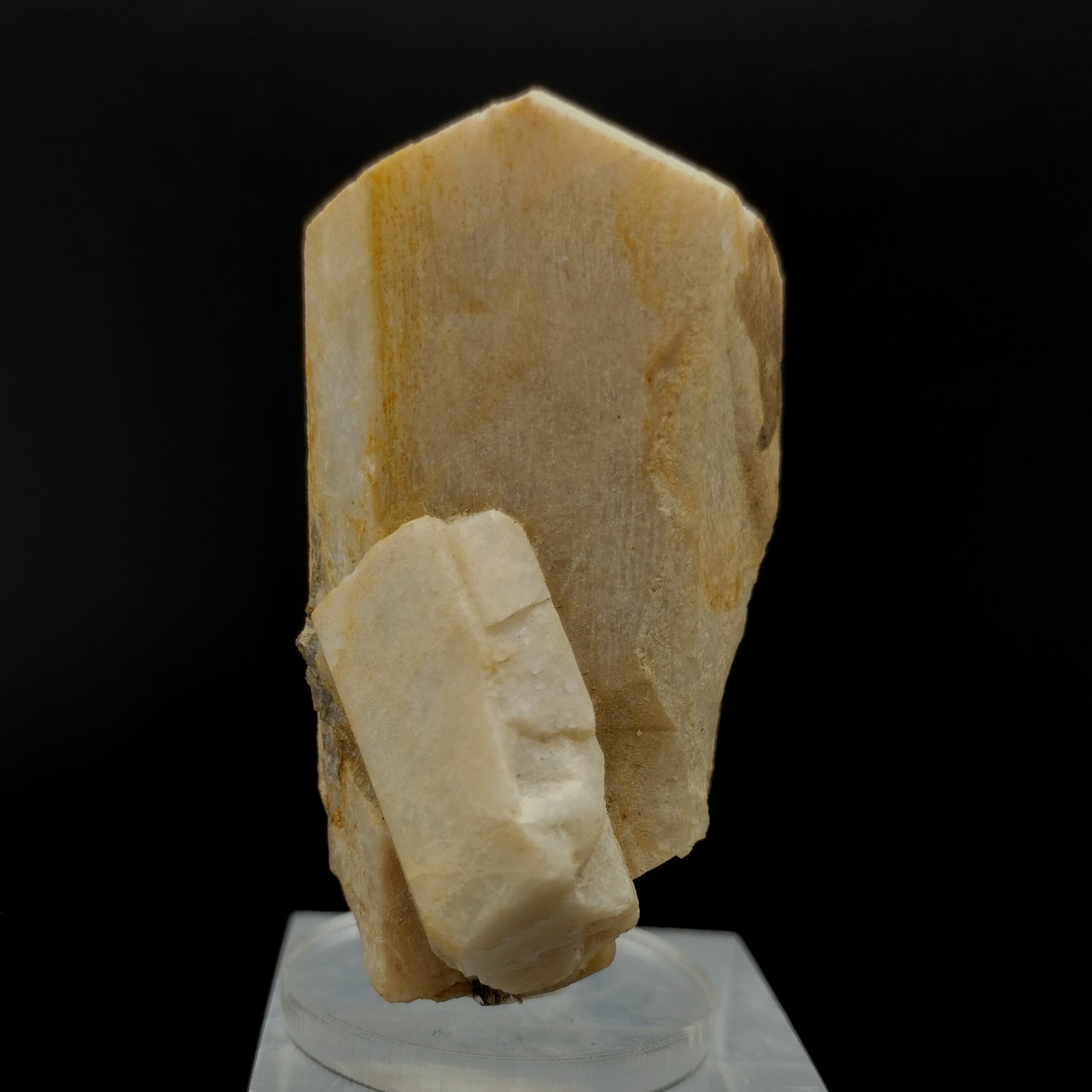 Microcline (Orthose), Vénachat, Monts d’Ambazac, Haute-Vienne.