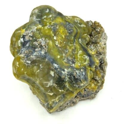 Smithsonite et Cérusite, Touissit, Maroc.