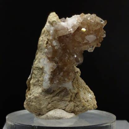 Apatite et Quartz fumé, Massif de la Lauzière, Savoie.